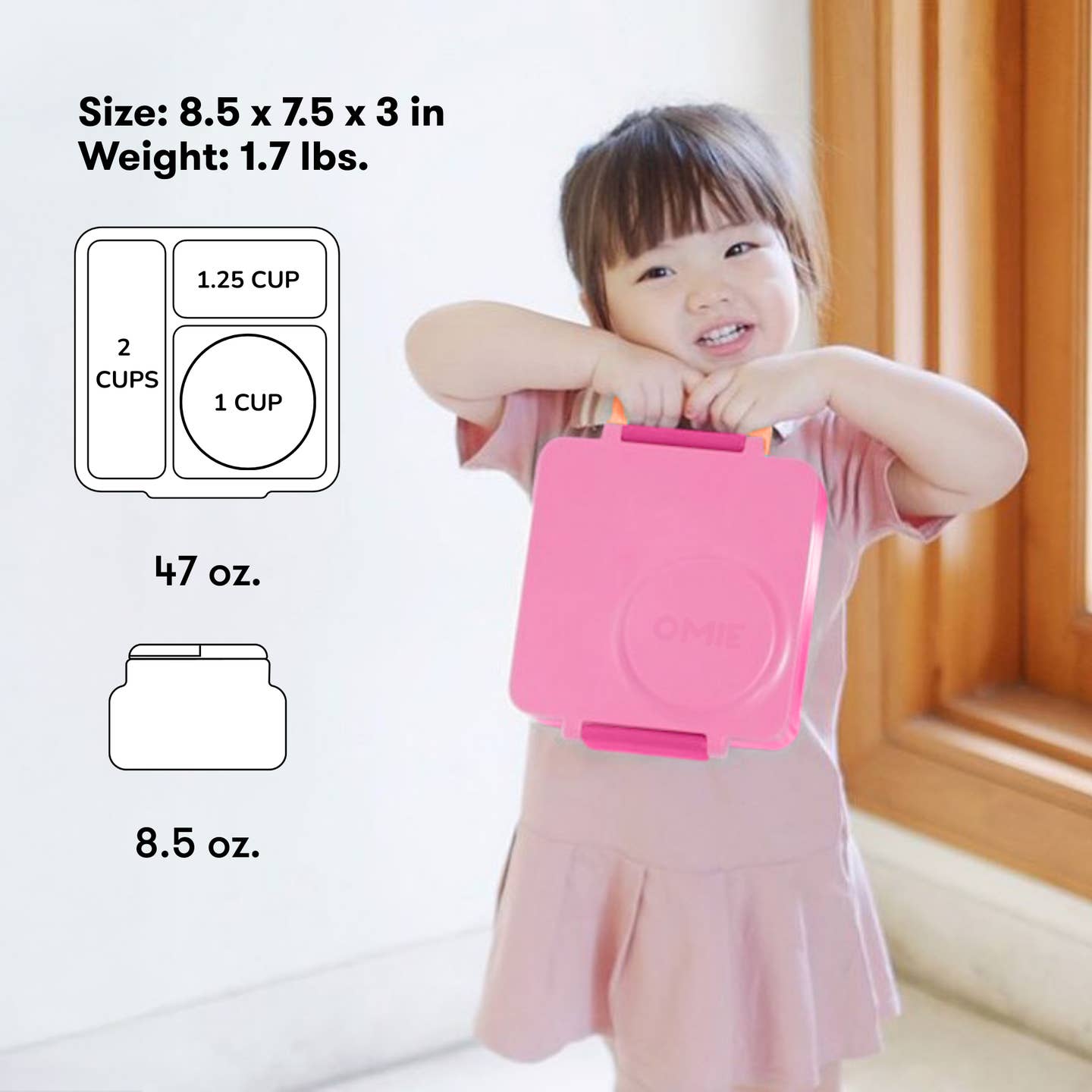 Omielife - OmieBox Bento -Pixie Pink