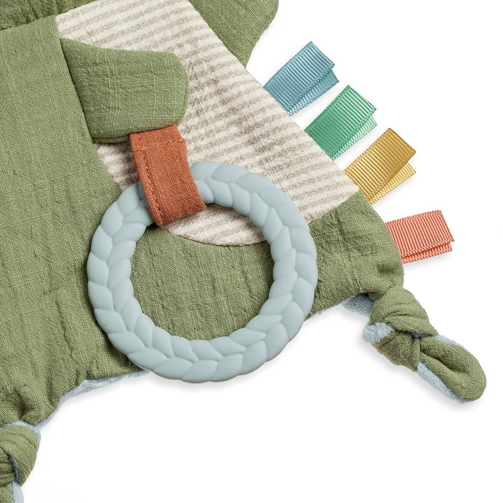 Itzy Ritzy - Bitzy Crinkle™ Sensory Toy with Teether: Dino