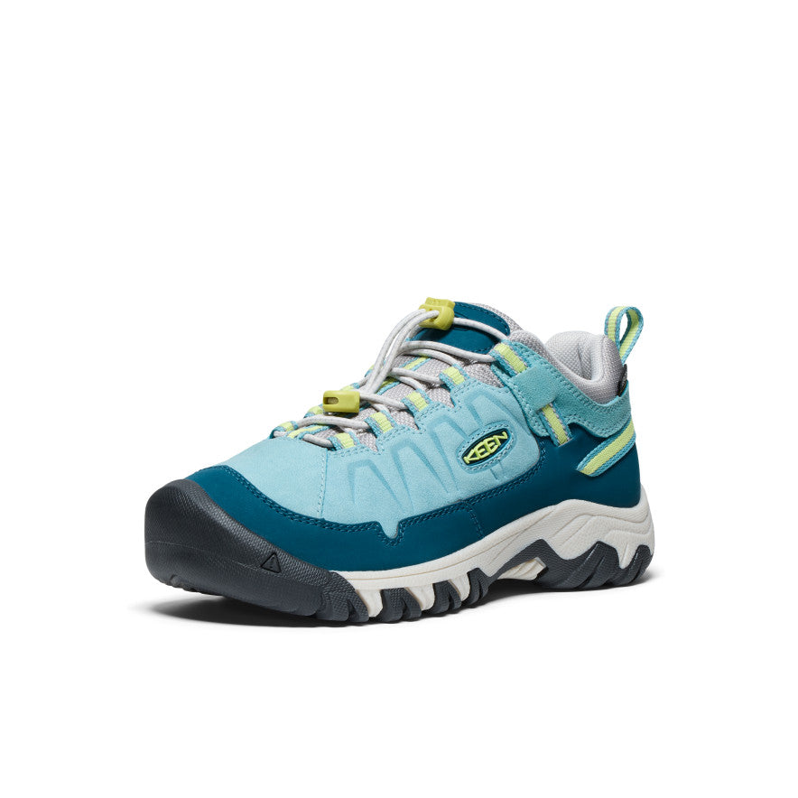 Keen - Targhee IV Waterproof Hiking Shoe - Big Kids -  Reef Waters/Daiquiri Green