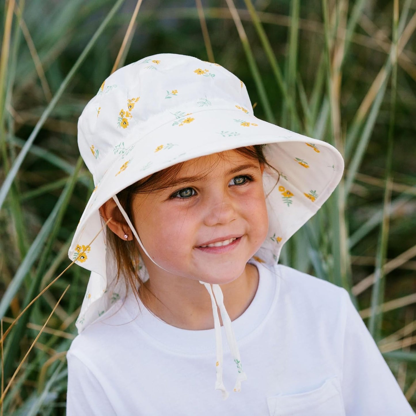 Jan & Jul Yellow Flower | Cotton Adventure Hat