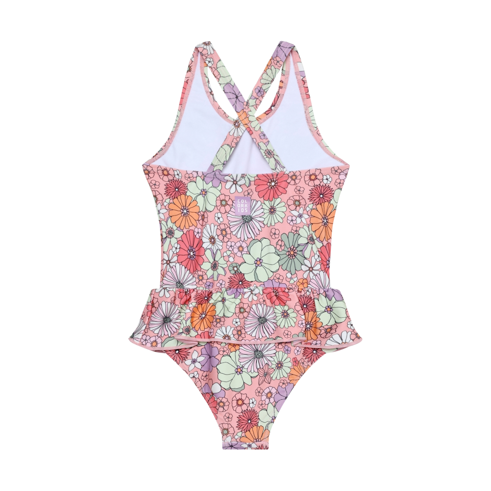 Color Kids Girl's Swimsuit with Skirt 1 pc - 6Y