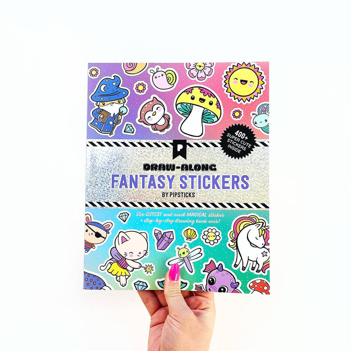 Pipsticks - Draw-Along Fantasy Sticker Book