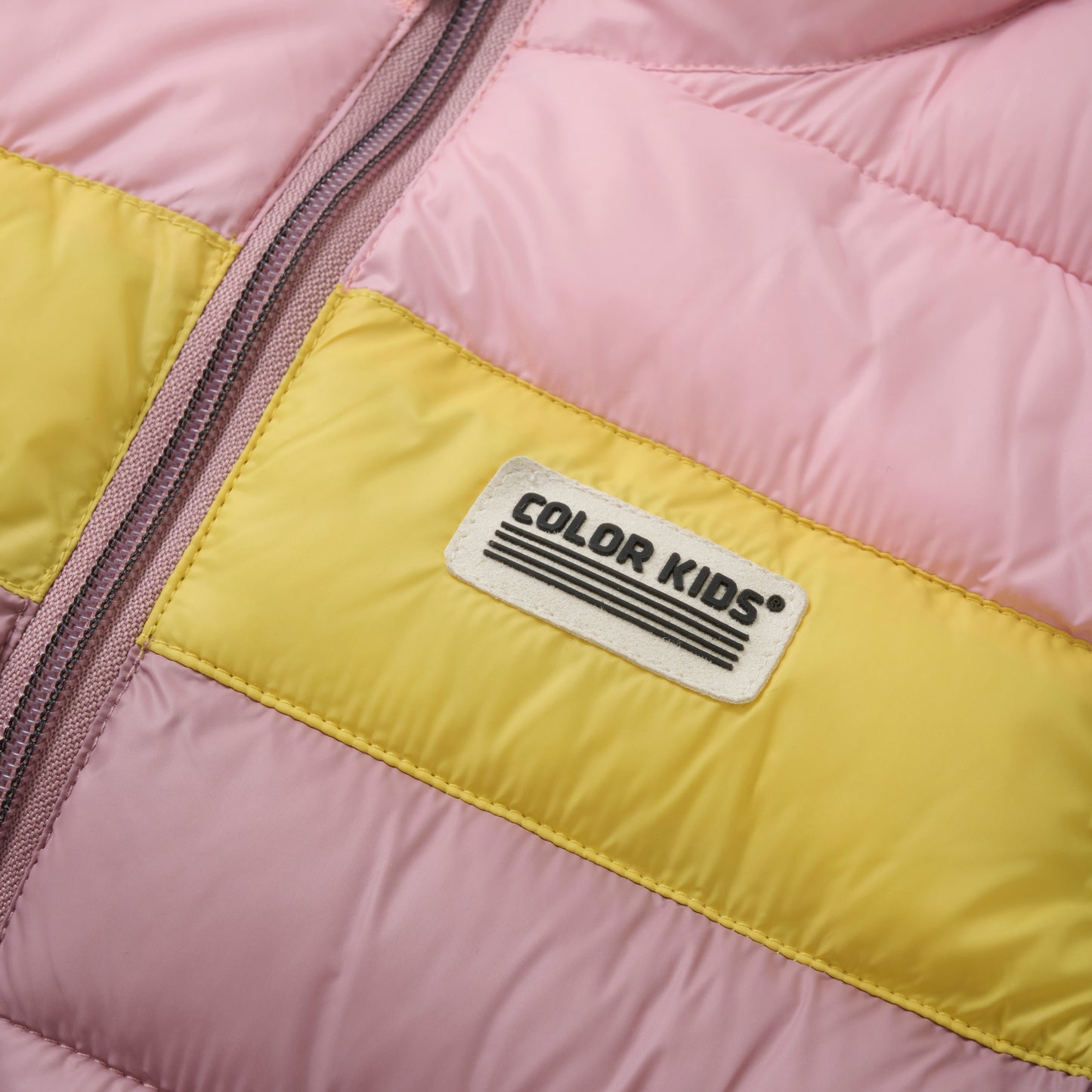 Color Kids Waistcoat Quilted - Colorblock 6Y