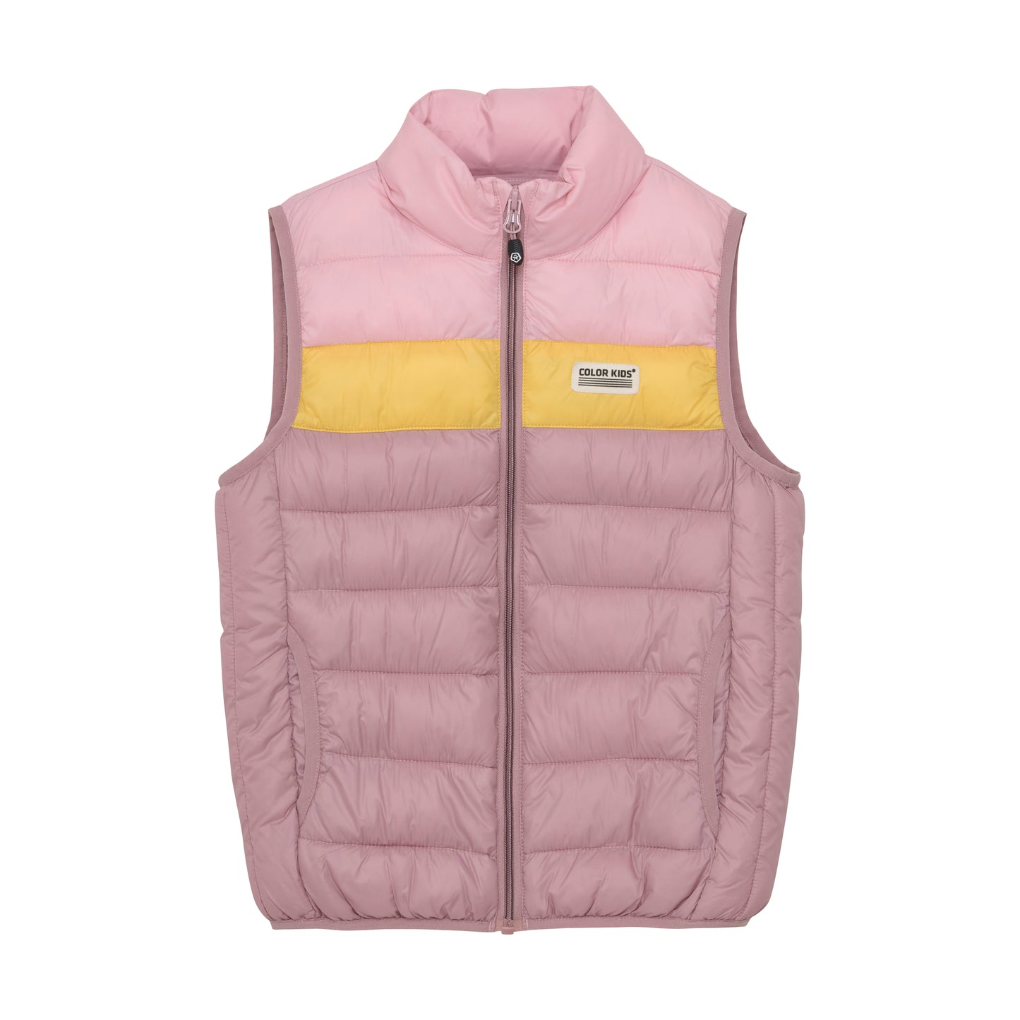 Color Kids Waistcoat Quilted - Colorblock 6Y