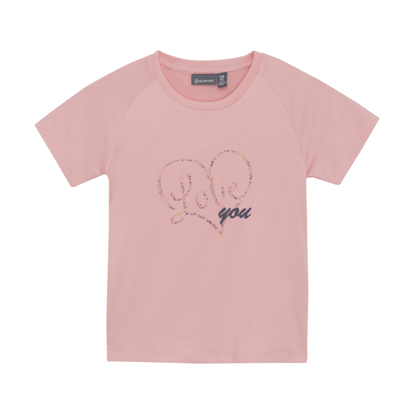 Color Kids Quick Dry Long T-shirt W. Print - 6Y