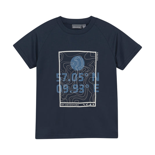 Color Kids Quick Dry Long T-shirt W. Print - 6Y