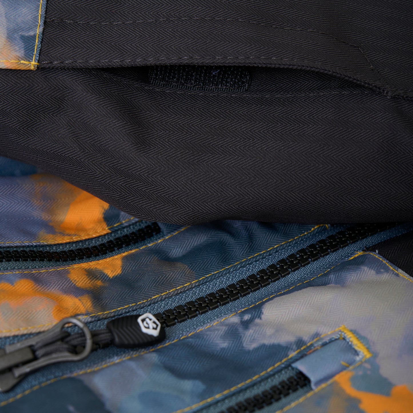 Color Kids Ski Jacket - Colorblock Blue - 6Y