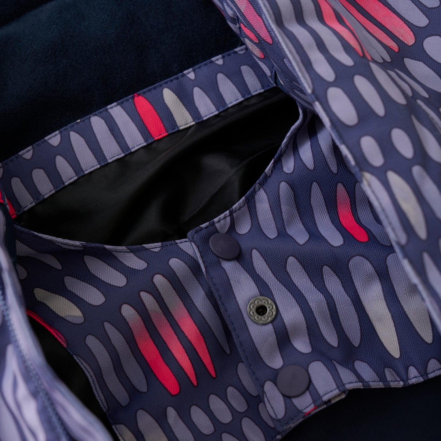 Color Kids Ski Jacket - Print Purple - 6Y