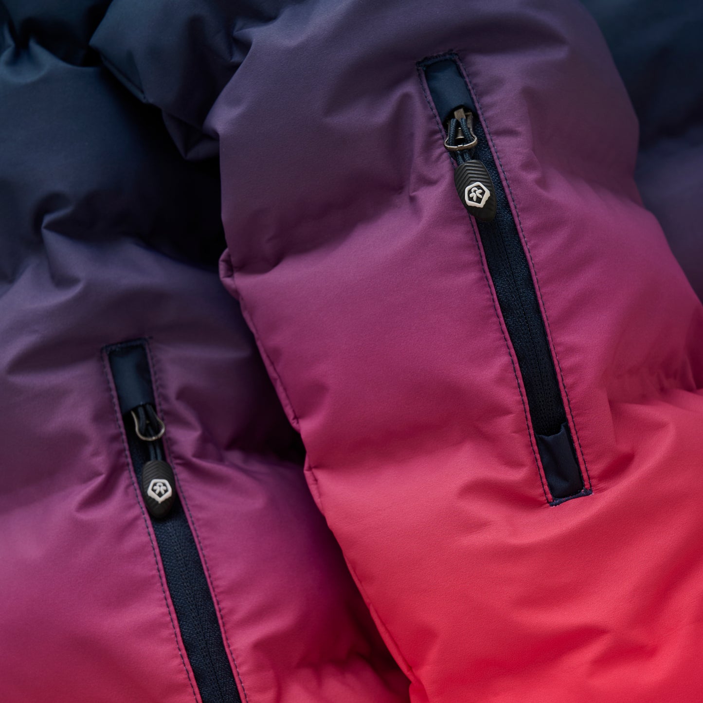 Color Kids - Quilted Gradient Ski Jacket - 6Y