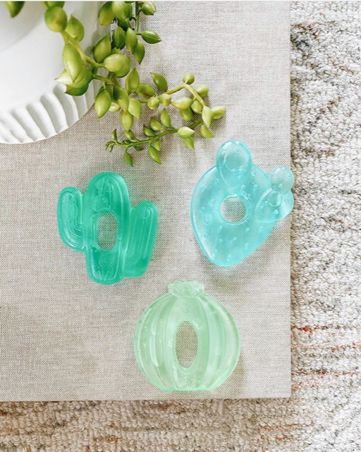 Itzy Ritzy - Cutie Coolers™ Water Filled Teethers (3-pack): Cactus