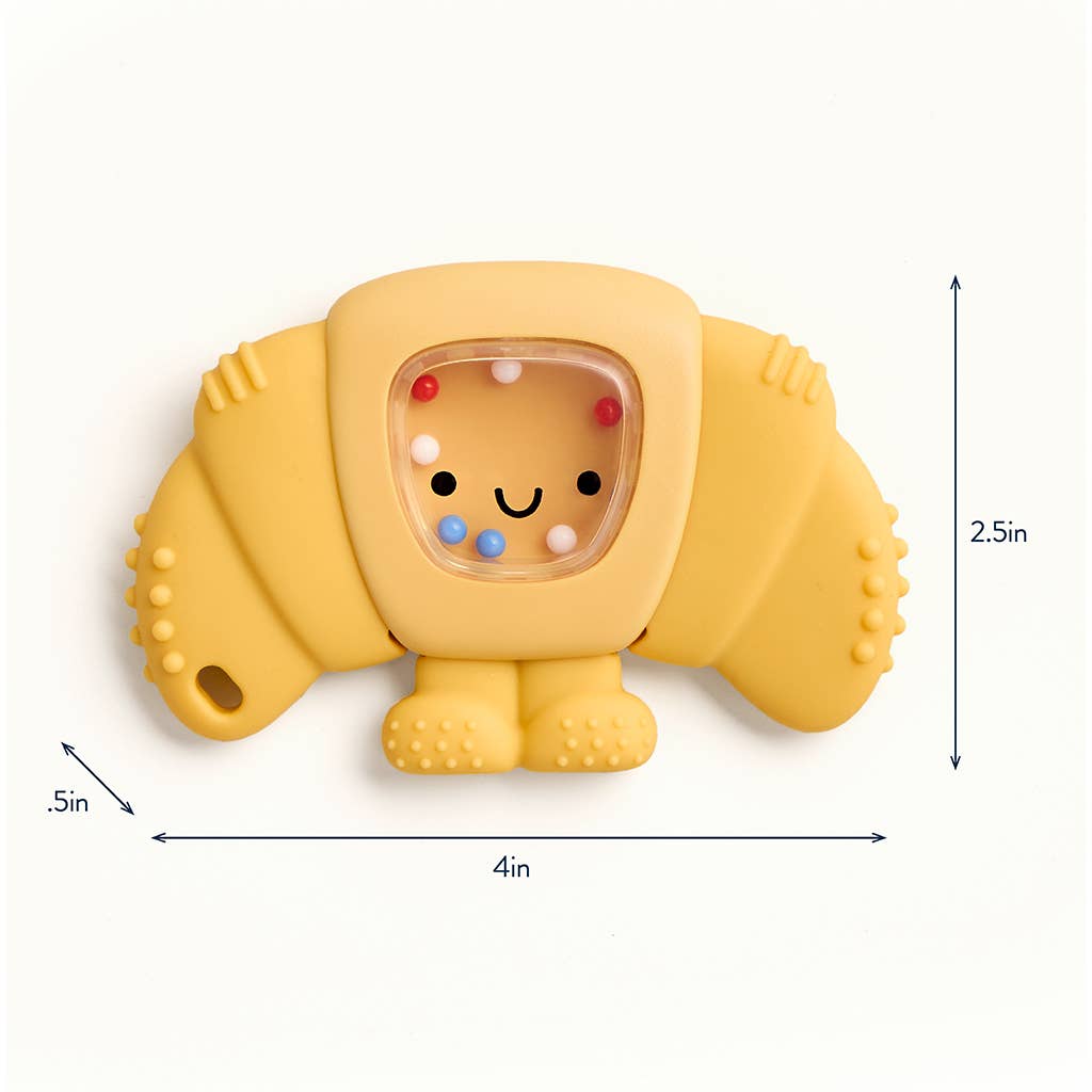 Itzy Ritzy - Sweetie Shake Plus™ - Teething + Rattle Toy: Sushi