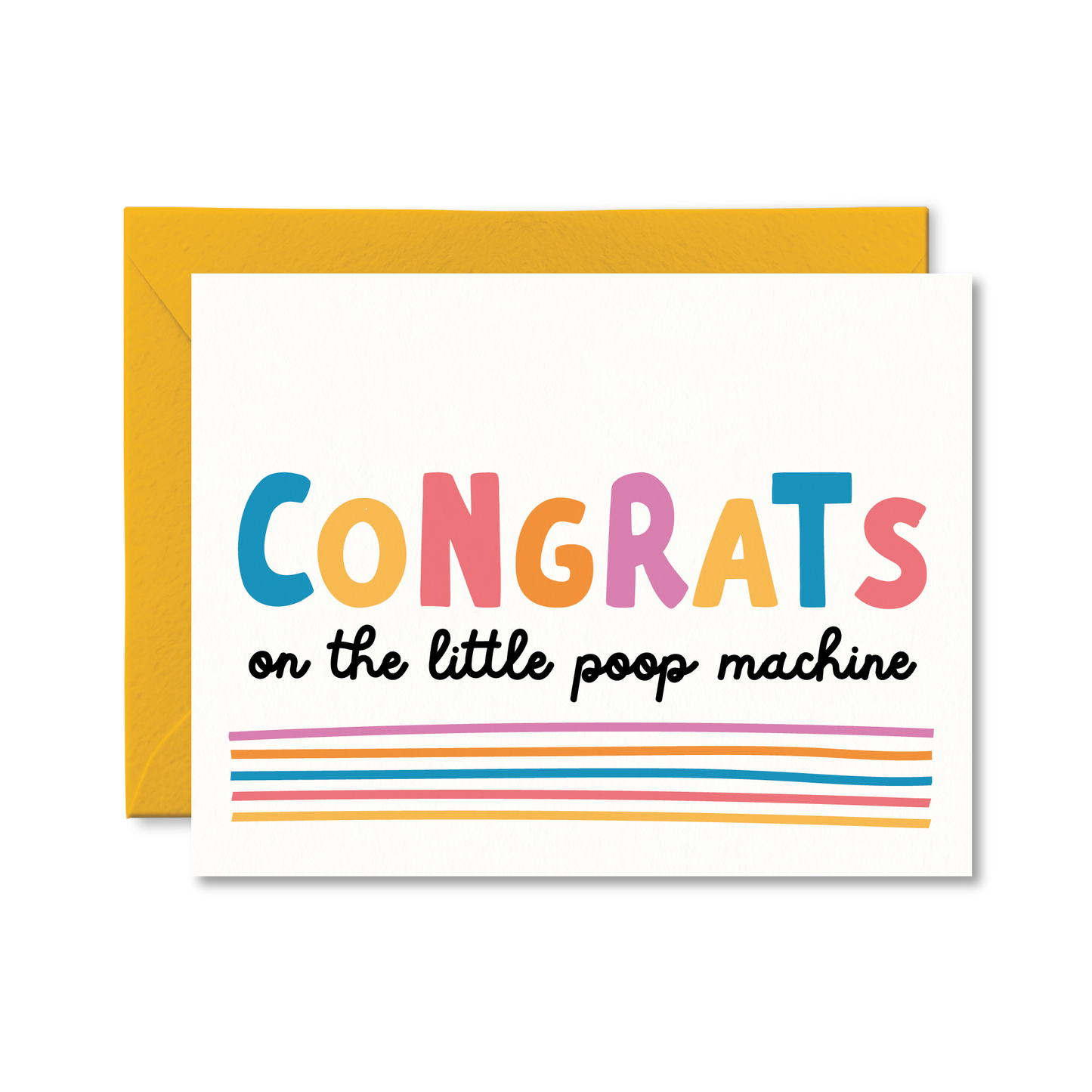 Pretty by Her - Little Poop Machine Baby Card