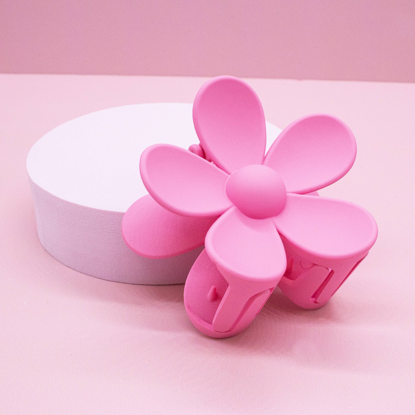 Frog Sac - Matte Hair Claw Clip - Large Daisy Flower