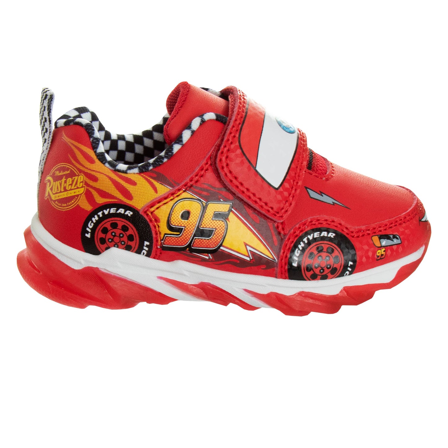 Disney Cars Lightning McQueen 3D Light-Up Sneakers (Toddler/Little Kid)