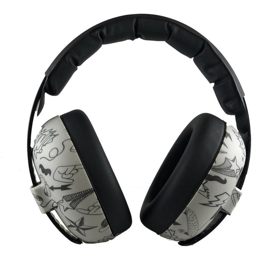 Banz - Baby Hearing Protection Earmuffs (2m+) - Graffiti
