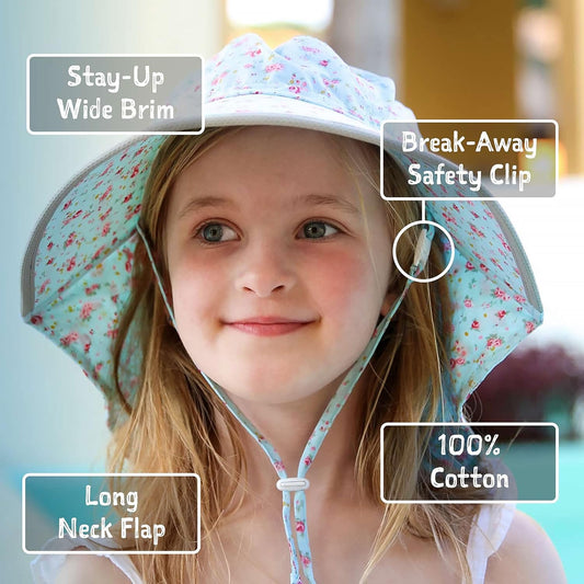 Jan & Jul Yellow Flower | Cotton Adventure Hat