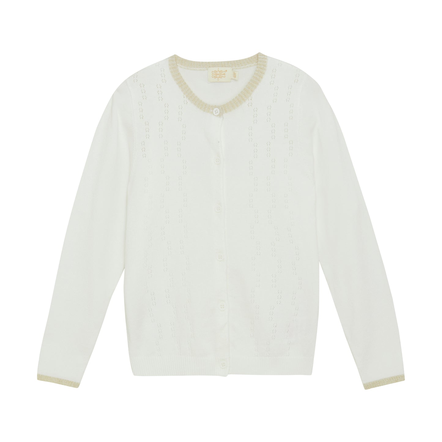 Creamie Cardigan Pointelle - 8Y