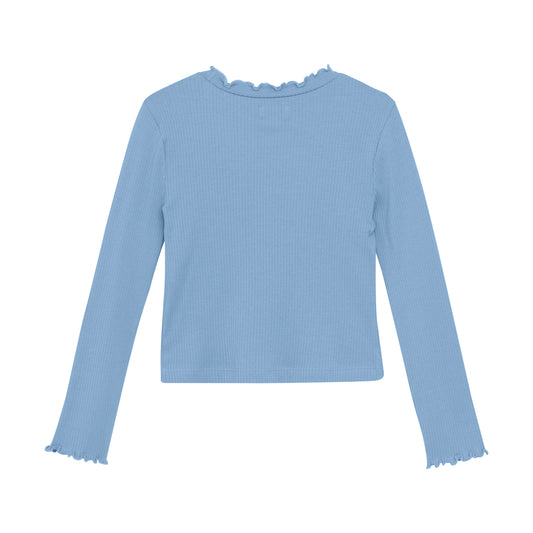 Creamie - T-shirt LS Rib -8Y(128)