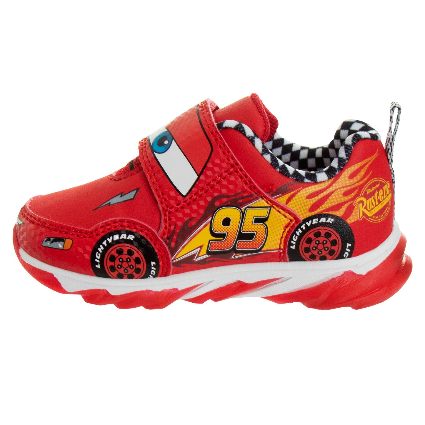 Disney Cars Lightning McQueen 3D Light-Up Sneakers (Toddler/Little Kid)