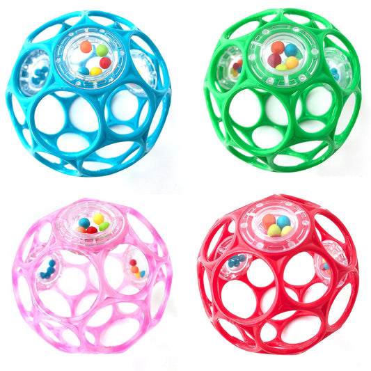 BRIGHT STARTS - 4" Oball with Rattles