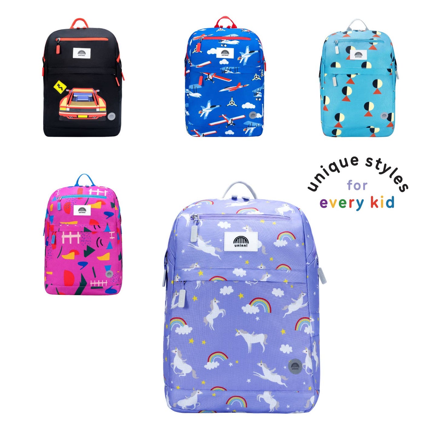 Uninni - Bailey Backpack - Airplane