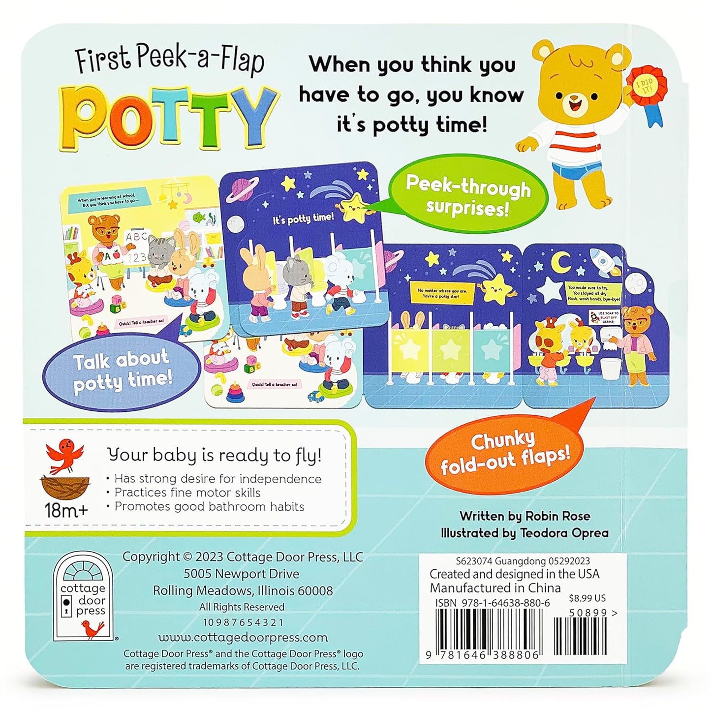 Potty: A First Peek-A-Flap Book for Toilet Training