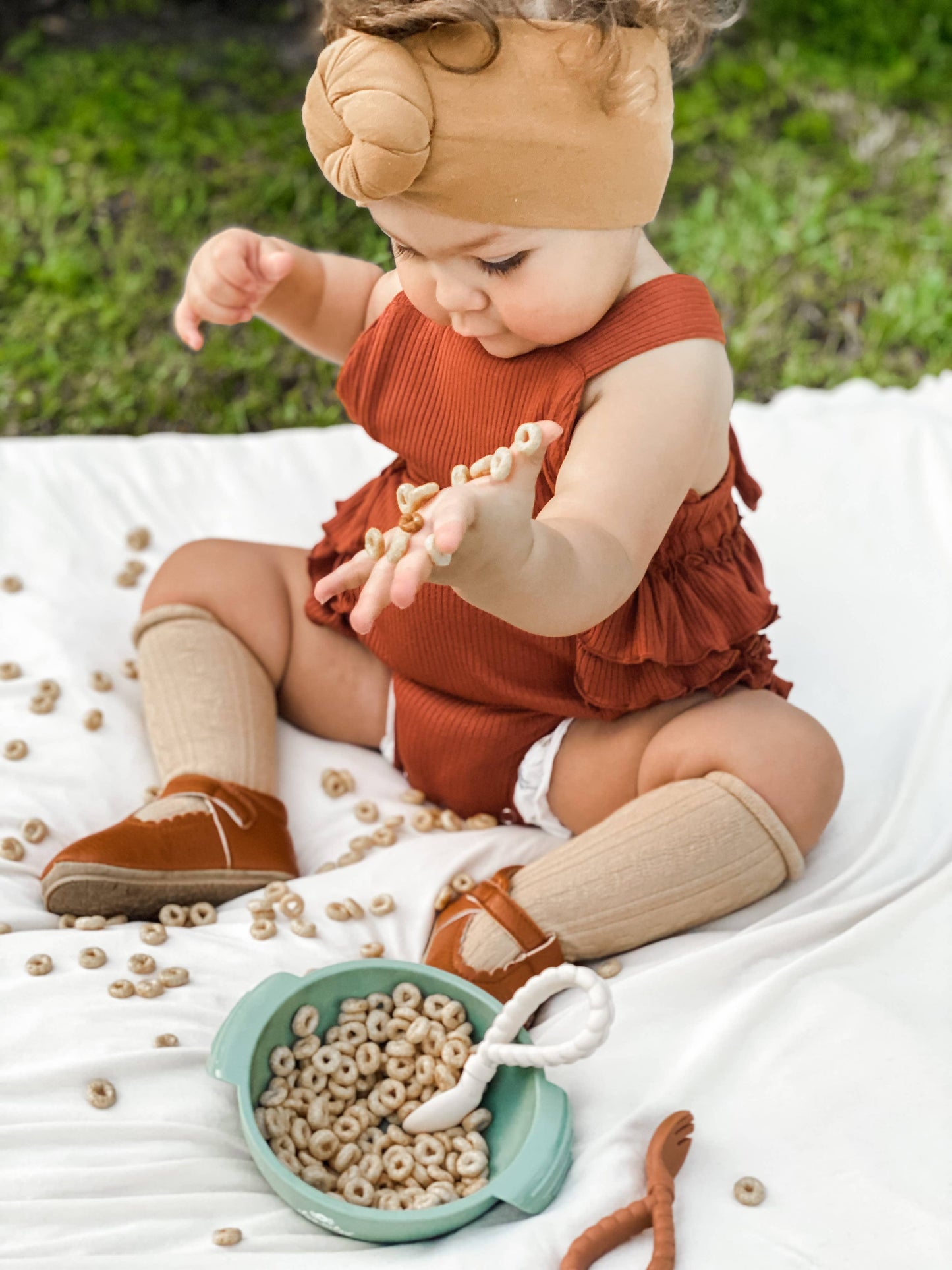 Itzy Ritzy - Sweetie Spoons™ Spoon + Fork Set: Mint