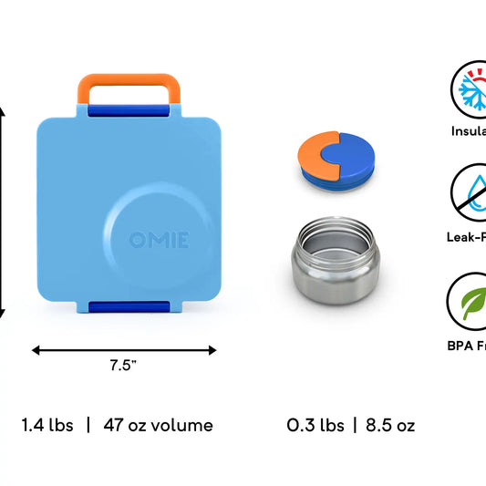 Omielife - OmieBox Bento - Blue Sky