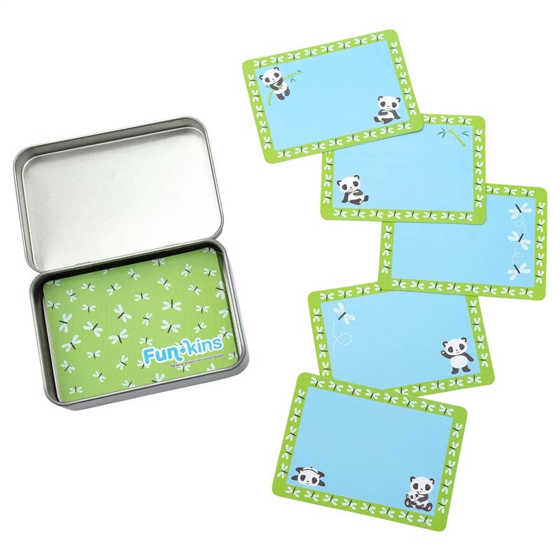 My Funkins - Lunchbox Note Cards for Kids - Pandas