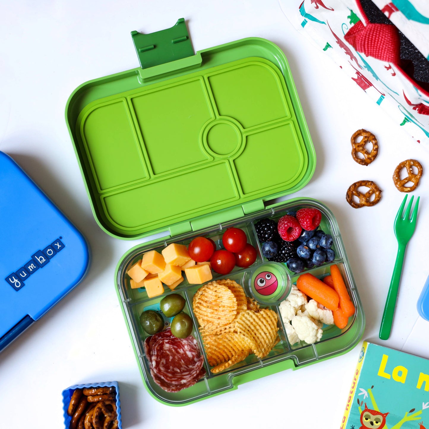 Yumbox Original - Leakproof Bento Box for Kids - Matcha Green