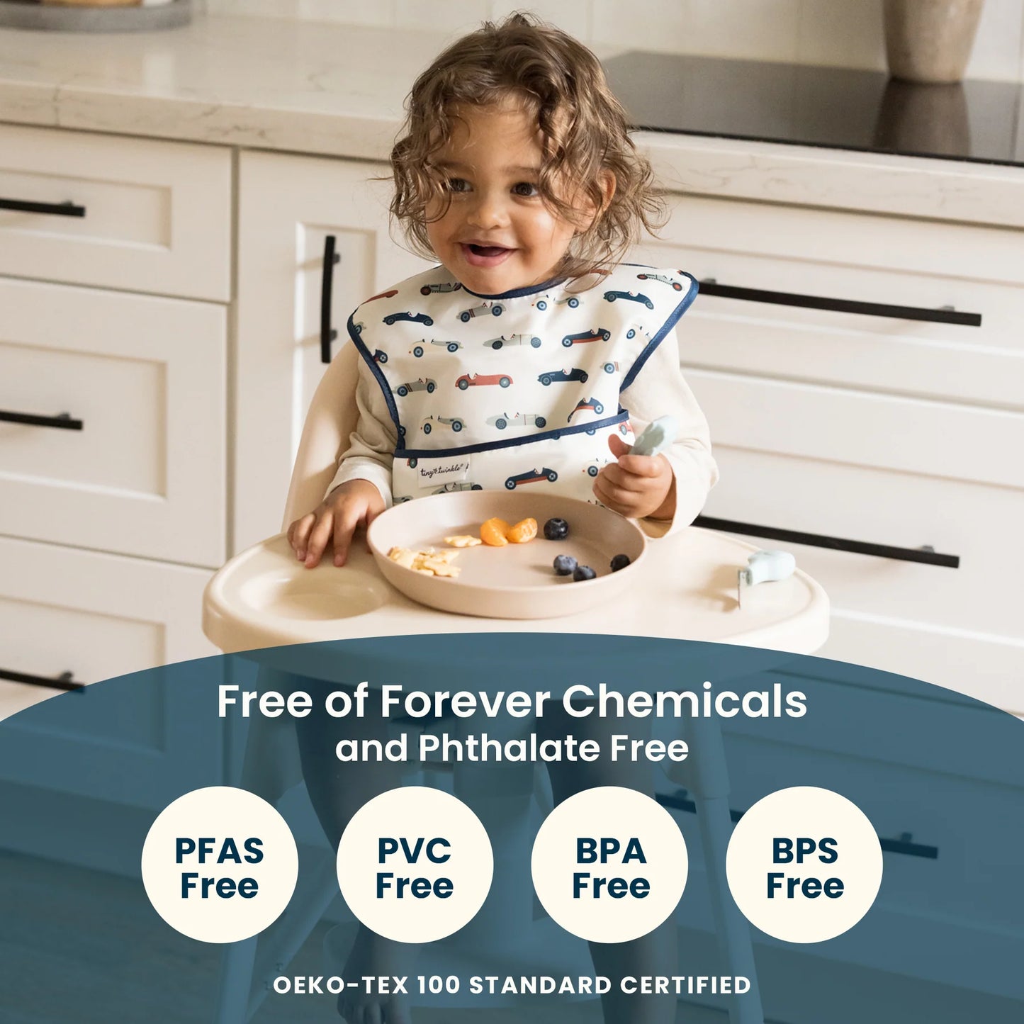 Tiny Twinkle - Mess-Proof Easy Bib 3 Pack