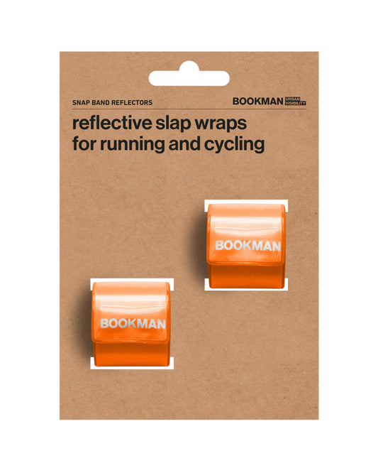 Bookman Urban Visibility - Snap Band Reflectors Orange