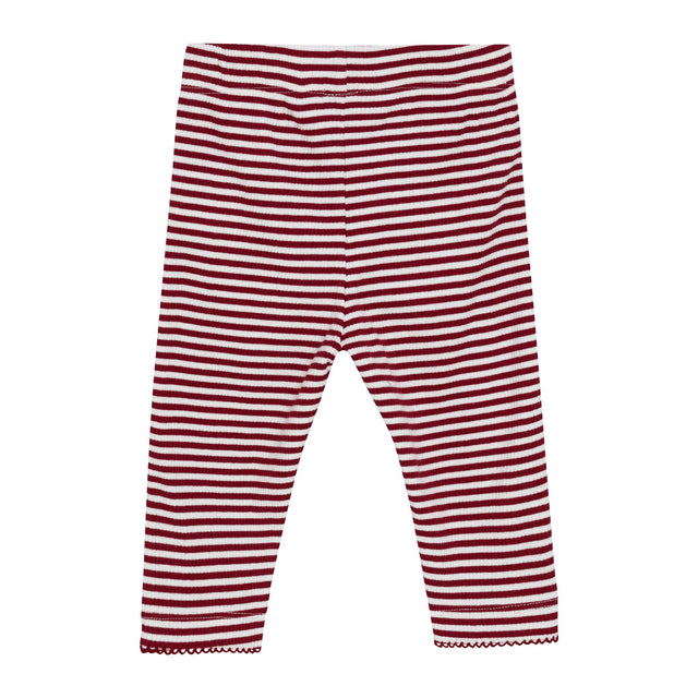 Minymo - Striped Rib Legging - 3M