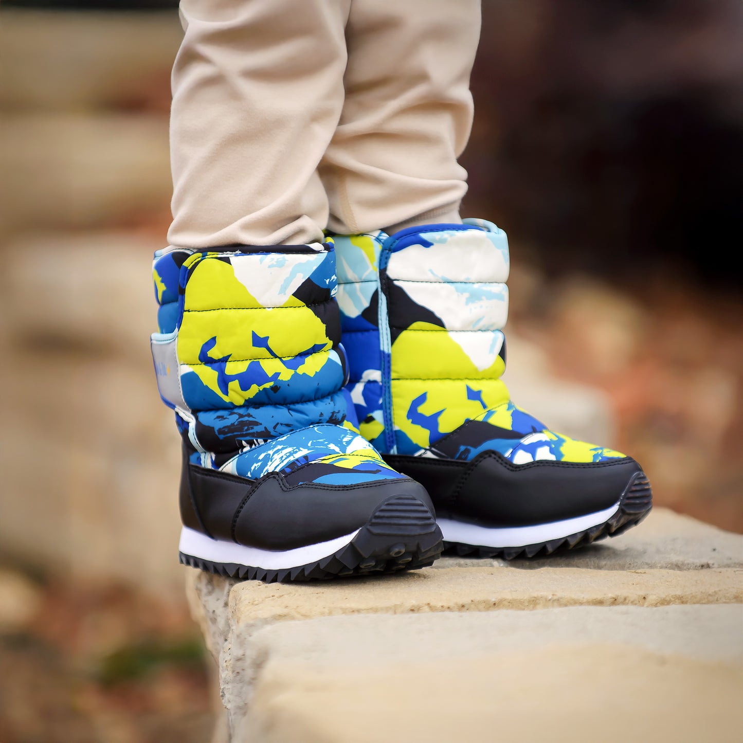 Jan & Jul Toasty-Dry Tall Puffy Winter Boots