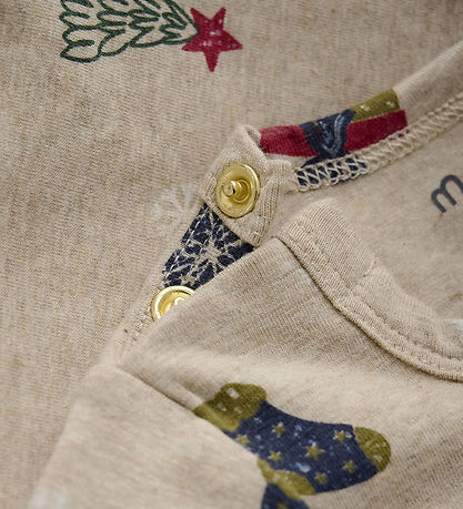 Minymo - Christmas Pattern Santa Baby 1 piece - 3M