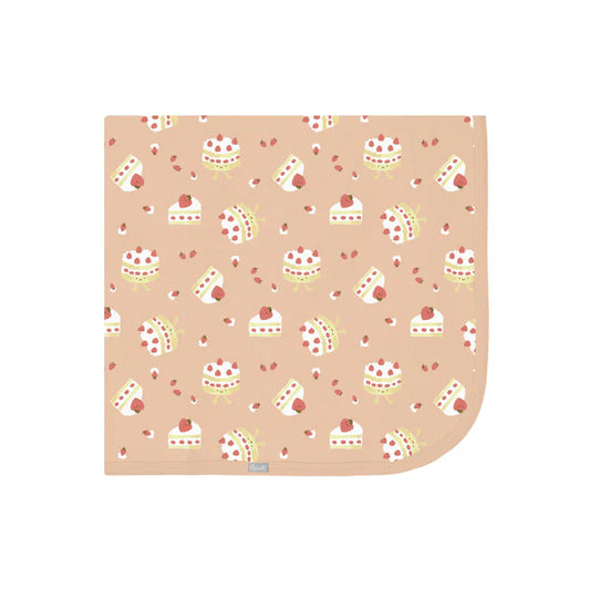 Coccoli Modal Swaddle Blanket - Shortcake On Sand - One Size