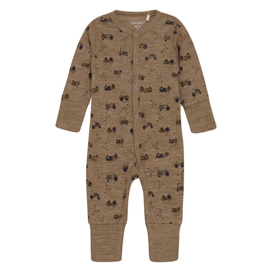 Celavi - Tractor Merino Jumpsuit - 3M