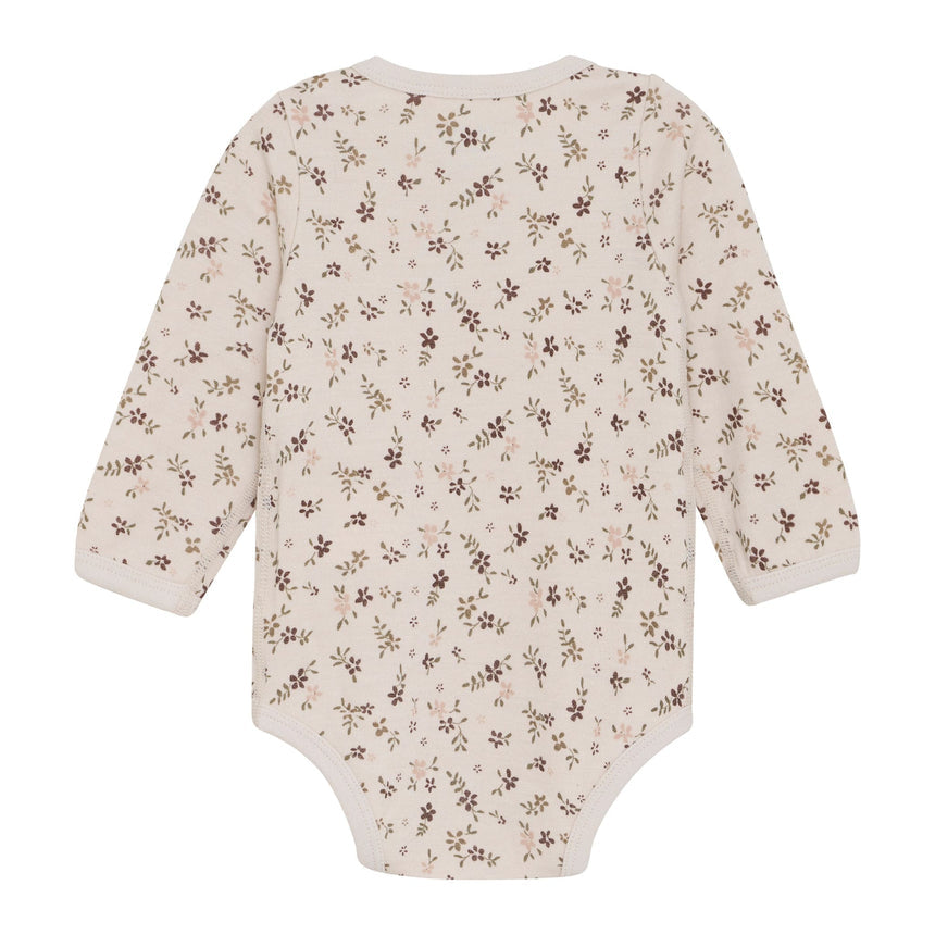 Celavi - Flower Aop Merino Bodysuit - 3M