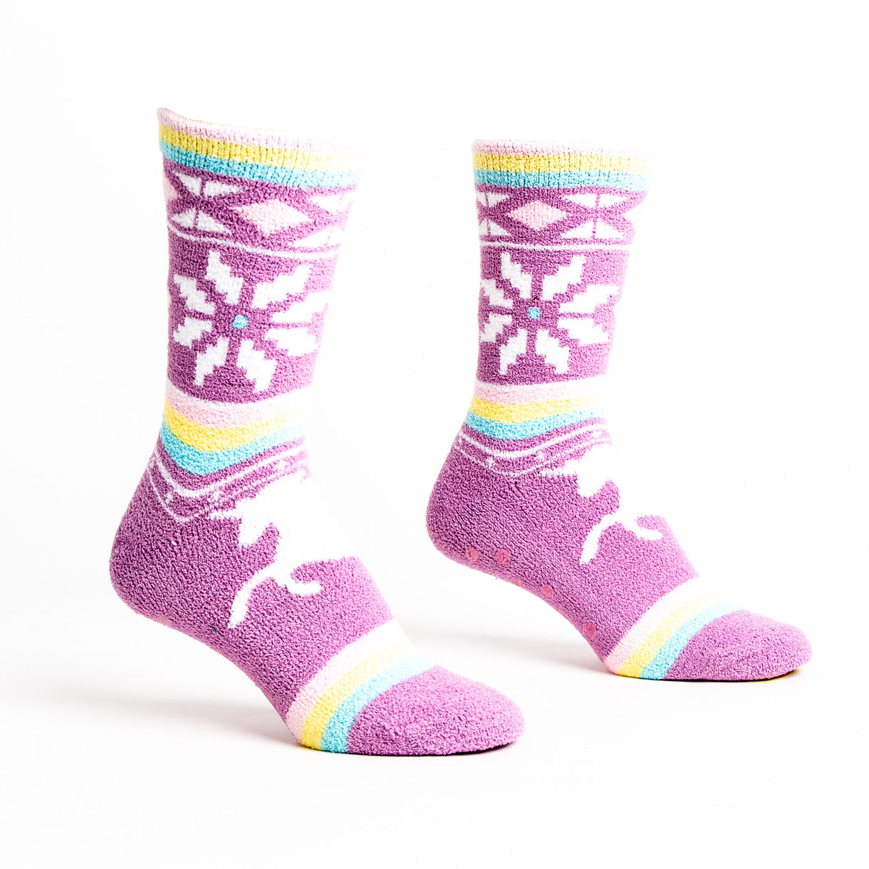 Sock It To Me - Slipper Sock : You Sweater Believe in Unicorns