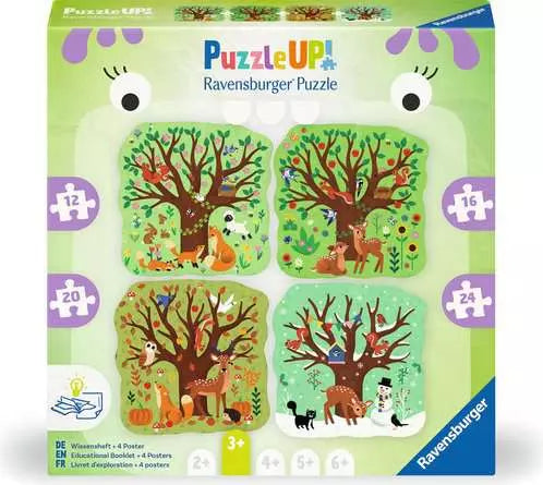 Ravensburger - Puzzle Up: Four Seasons Puzzle Set