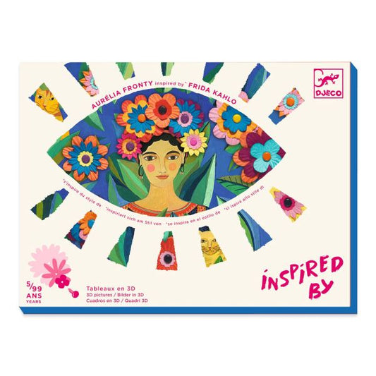 Djeco - Inspired By Art Activity - Frida Kahlo Paper Flowers