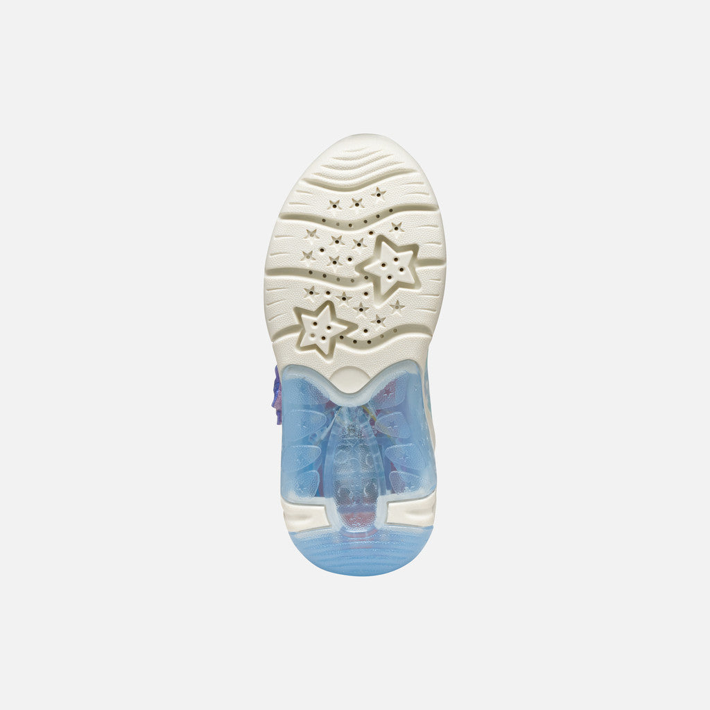 Geox Fadinlight Girl's Sneakers Pink Disney Frozen Elsa