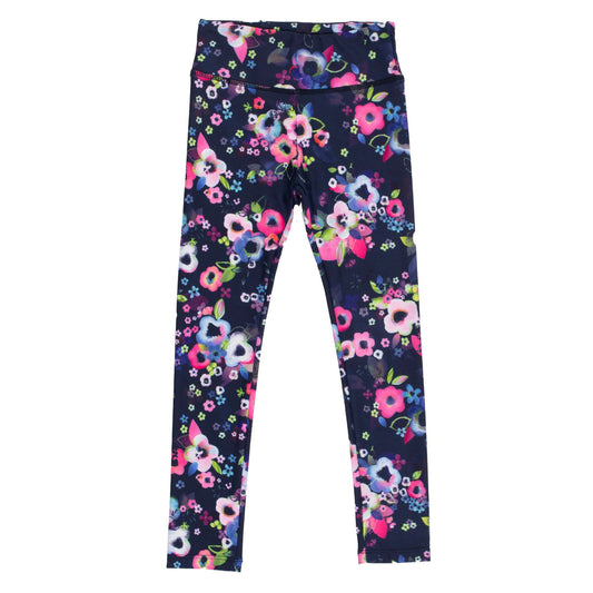 Nano-Girls Navy Athletic Leggings