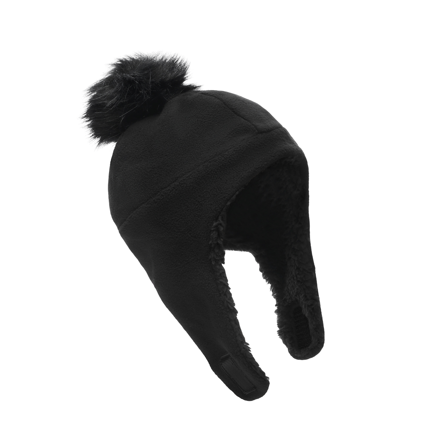 Stonz Fleece Hat for Baby and Toddler - Sherpa Lined with Chin Strap