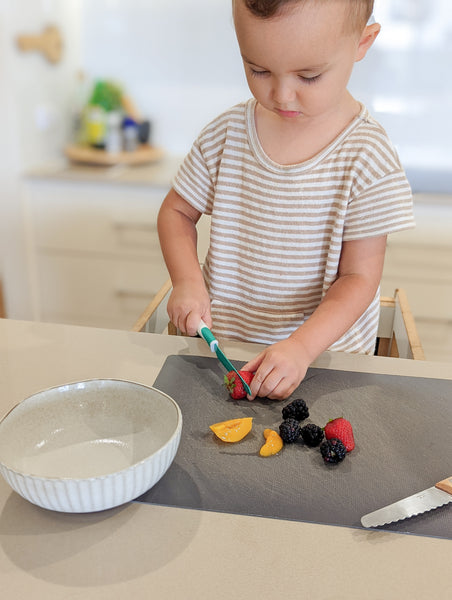 Kiddikutter Child Safe Knife Green