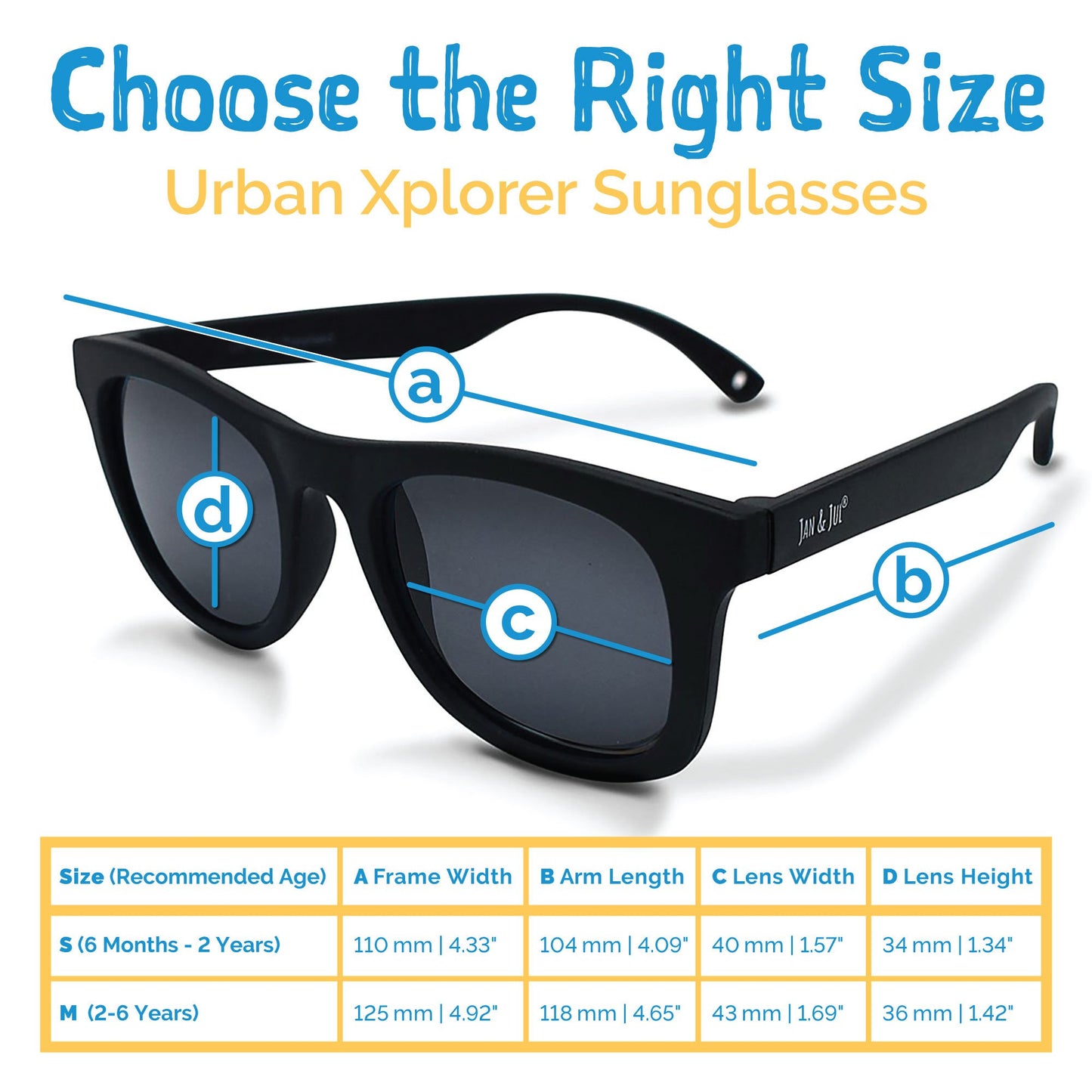 Jan & Jul Urban Xplorer Sunglasses Black