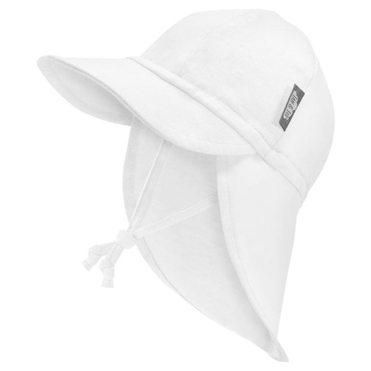 Jan & Jul Sun Soft Baby Cap - White