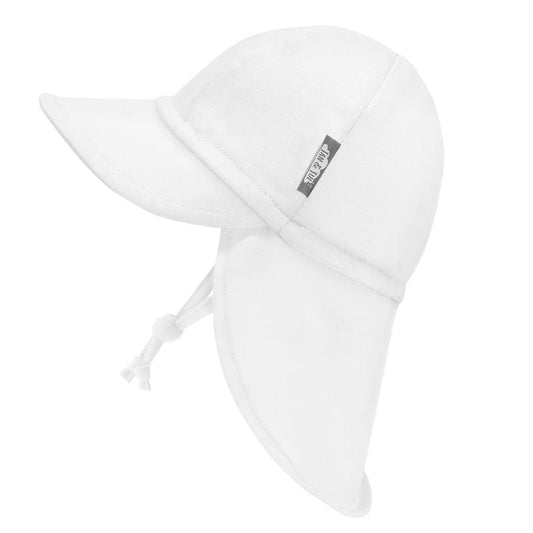 Jan & Jul Sun Soft Baby Cap - White