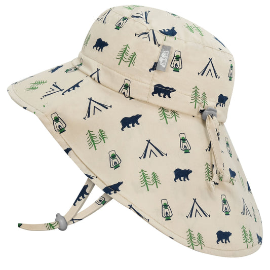 Jan & Jul - Cotton Adventure Hat - Bear Camp