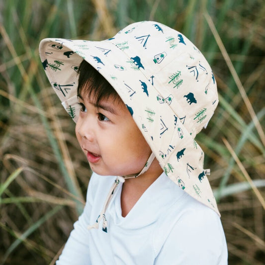 Jan & Jul - Cotton Adventure Hat - Bear Camp